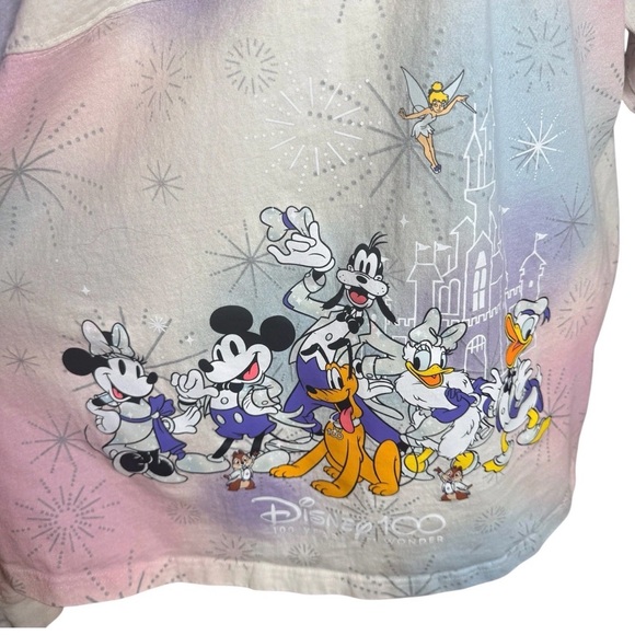 Disney Spirit Jersey XL Mickey Friends 100 Years of Wonder Disneyland Resort - Picture 3 of 7